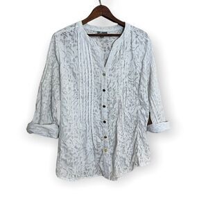 JM Collection Cotton Blend Button Down Shirt